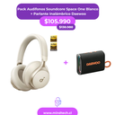 Audífonos Soundcore Space One Blanco  + Parlante Inalámbrico Daewoo