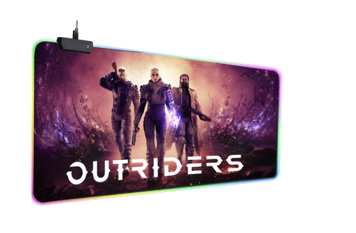 [11MINDTECH14] MousePad Gamer RGB Outriders 90x40cm